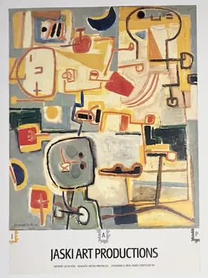 Corneille - Balposter met Cobra artwork uit 1951 kopen? Bied vanaf 1!