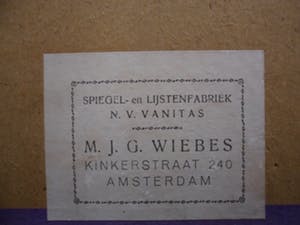 Niet of onleesbaar gesigneerd - Ets. Kolk in Amsterdam. kopen? Bied vanaf 10!