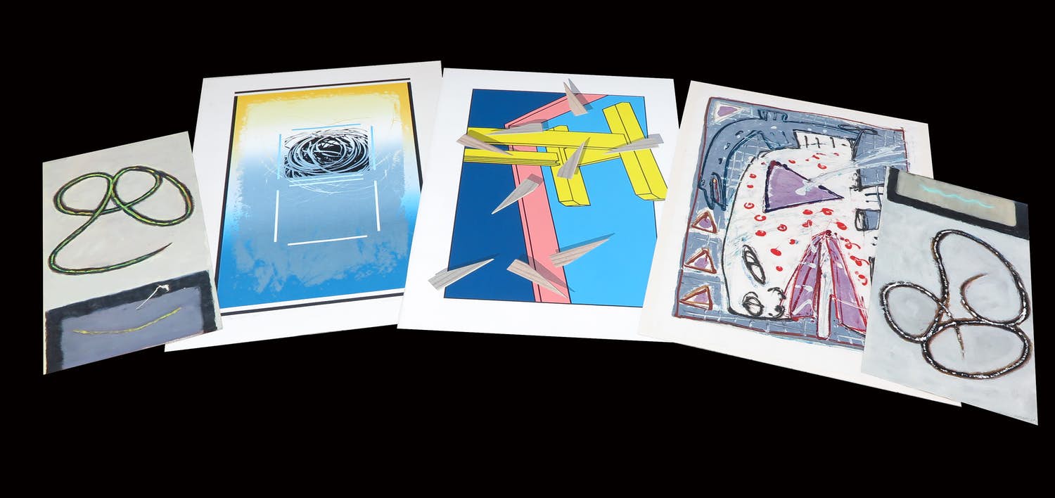 Onno de Graaf - en andere - Lot van 10 werken op papier kopen? Bied vanaf 1!