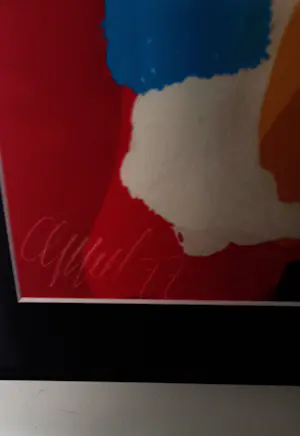 Karel Appel - 'Kijk naar Mij' (prachtig nieuw gelijst) kopen? Bied vanaf 1290!