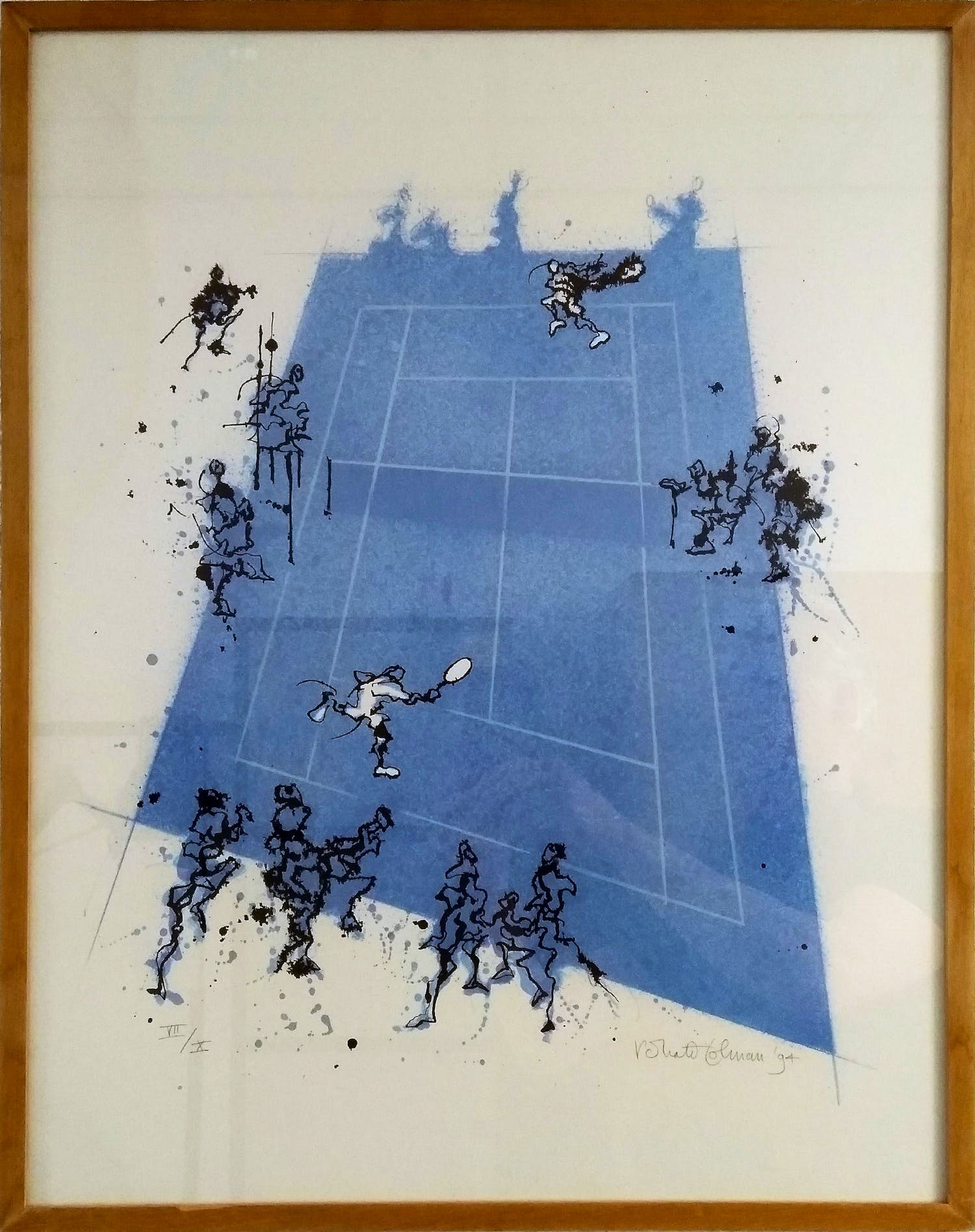 Ronald Tolman - ''Tenniswedstrijd'' verkocht voor € 50!