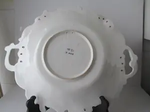 Niet of onleesbaar gesigneerd - Desvres - vintage grote bord/schotel kopen? Bied vanaf 1!