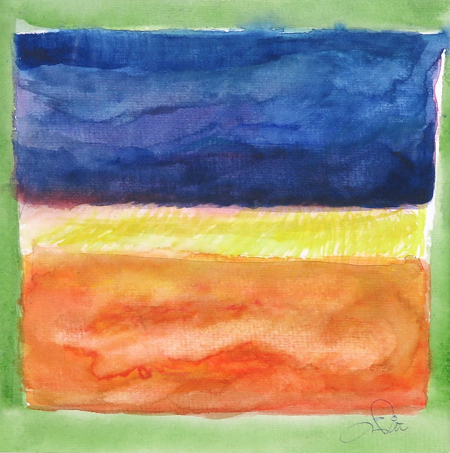 Franscz Witte - Aquarel, Zonder titel kopen? Bied vanaf 1!