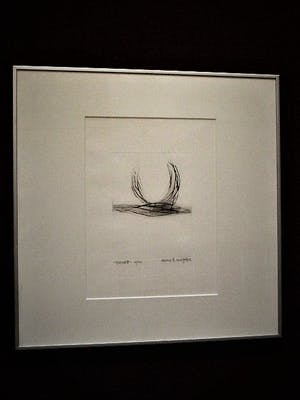 Ma Hui - KLM collectie 1996 - droge naald Ets - the Wind Blows - gesigneerd kopen? Bied vanaf 40!