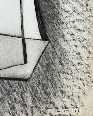 Silvin Bronkart - Sitzender Mann – Große abstrakte Komposition aus dem Jahr 1955 kopen? Bied vanaf 600!