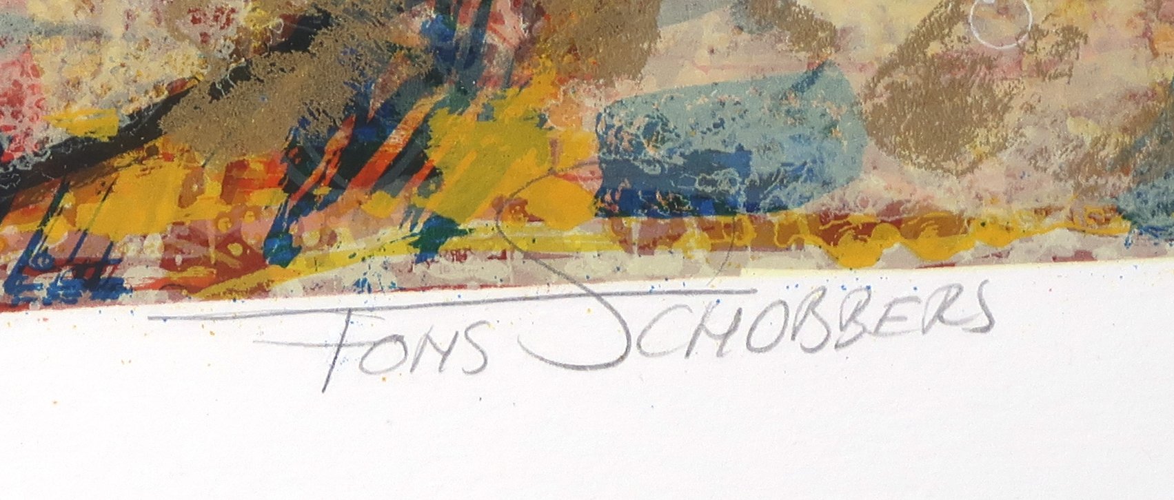 Fons Schobbers - Serie van drie zeefdrukken, Mariënlied (Zeer groot) kopen? Bied vanaf 50!