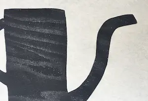 Klaas Gubbels - houtdruk 'Zwarte kan ’ - 2006 - oplage 30 kopen? Bied vanaf 350!