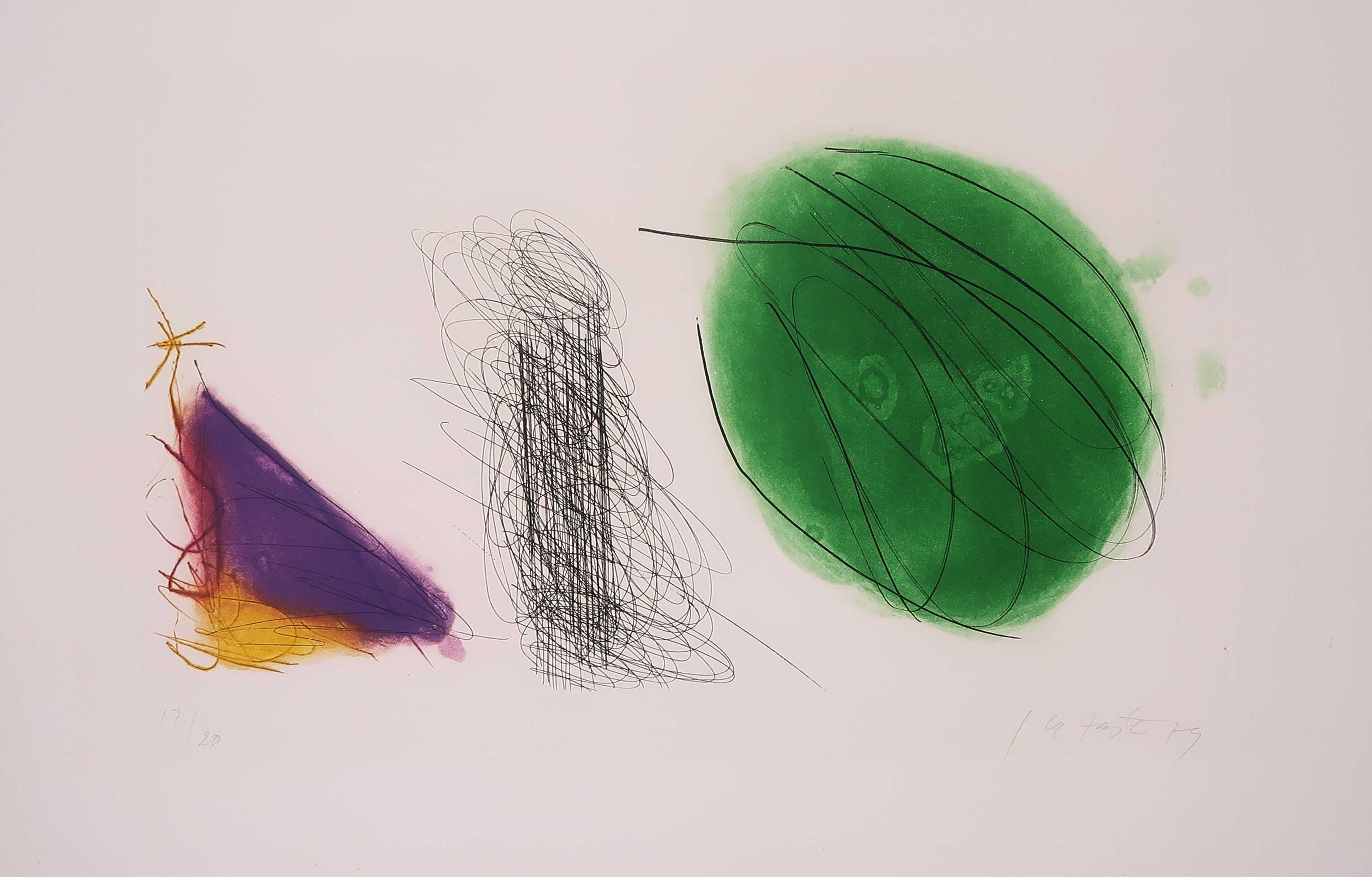 Ger Lataster - Ets en aquatint, Zonder titel kopen? Bied vanaf 35!