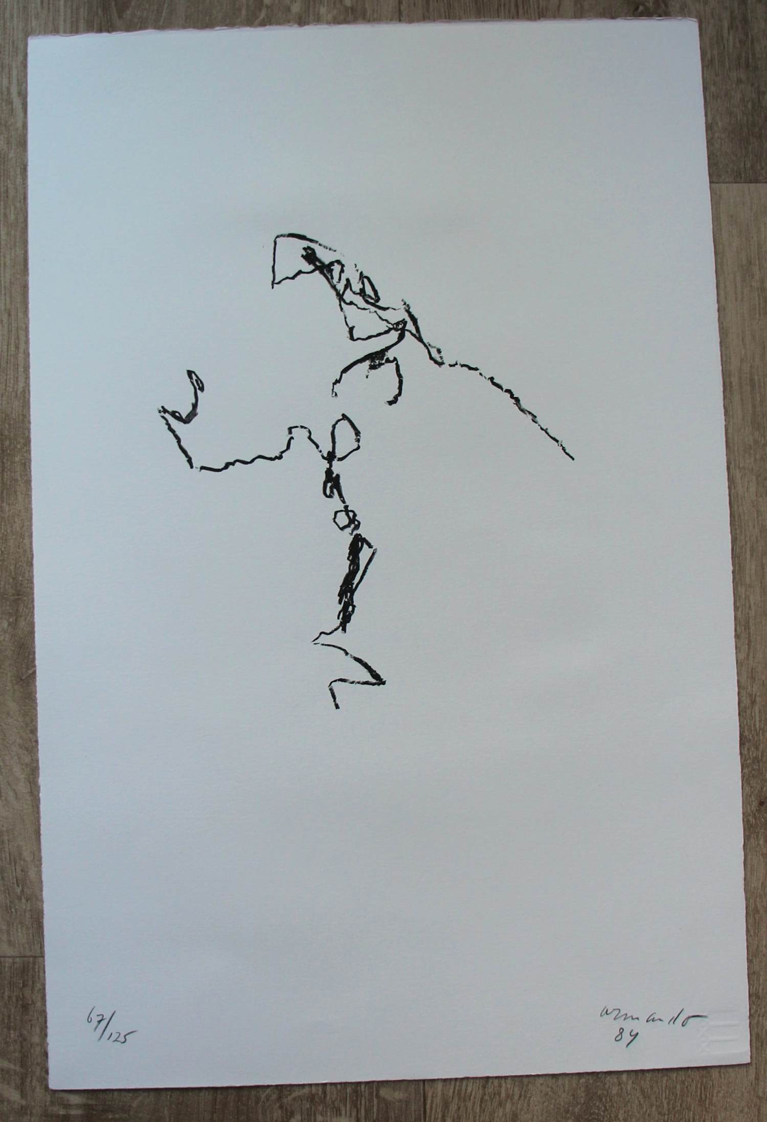 Armando - litho: Het Plechtige, Het Donkere + tekstblad - 1984 kopen? Bied vanaf 175!