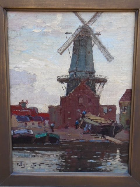 Herman Bogman (jr.) - Molen De Adriaan, Haarlem verkocht voor € 400!