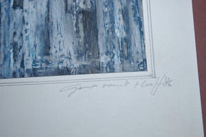 Gert van 't Hoff - abstract werk uit 1986 kopen? Bied vanaf 45!