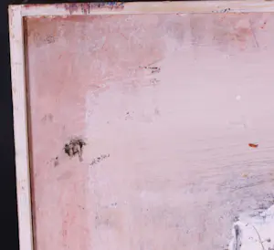 Rineke Kop - Gemengde techniek op paneel, Zonder titel - Ingelijst kopen? Bied vanaf 1!