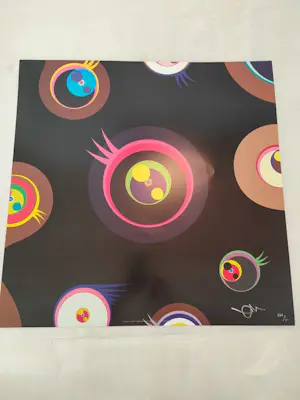 Takashi Murakami - Jellyfish Eyes Black - 2004 kopen? Bied vanaf 1250!