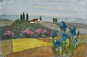 Giorgio Ferrari - Campagne Toscane | Lot van 3 ingekleurde etsen kopen? Bied vanaf 50!