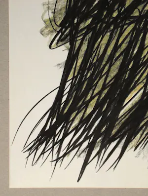 Hans Hartung - Pastel P.- 1969-166 - Lithografie - 1961 - Gesigneerd en gedateerd kopen? Bied vanaf 140!