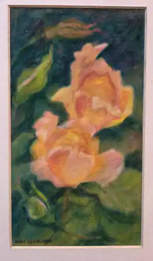 Ad Blok van der Velden - Rozen. Pastelkrijt. vendu pour 59€ !