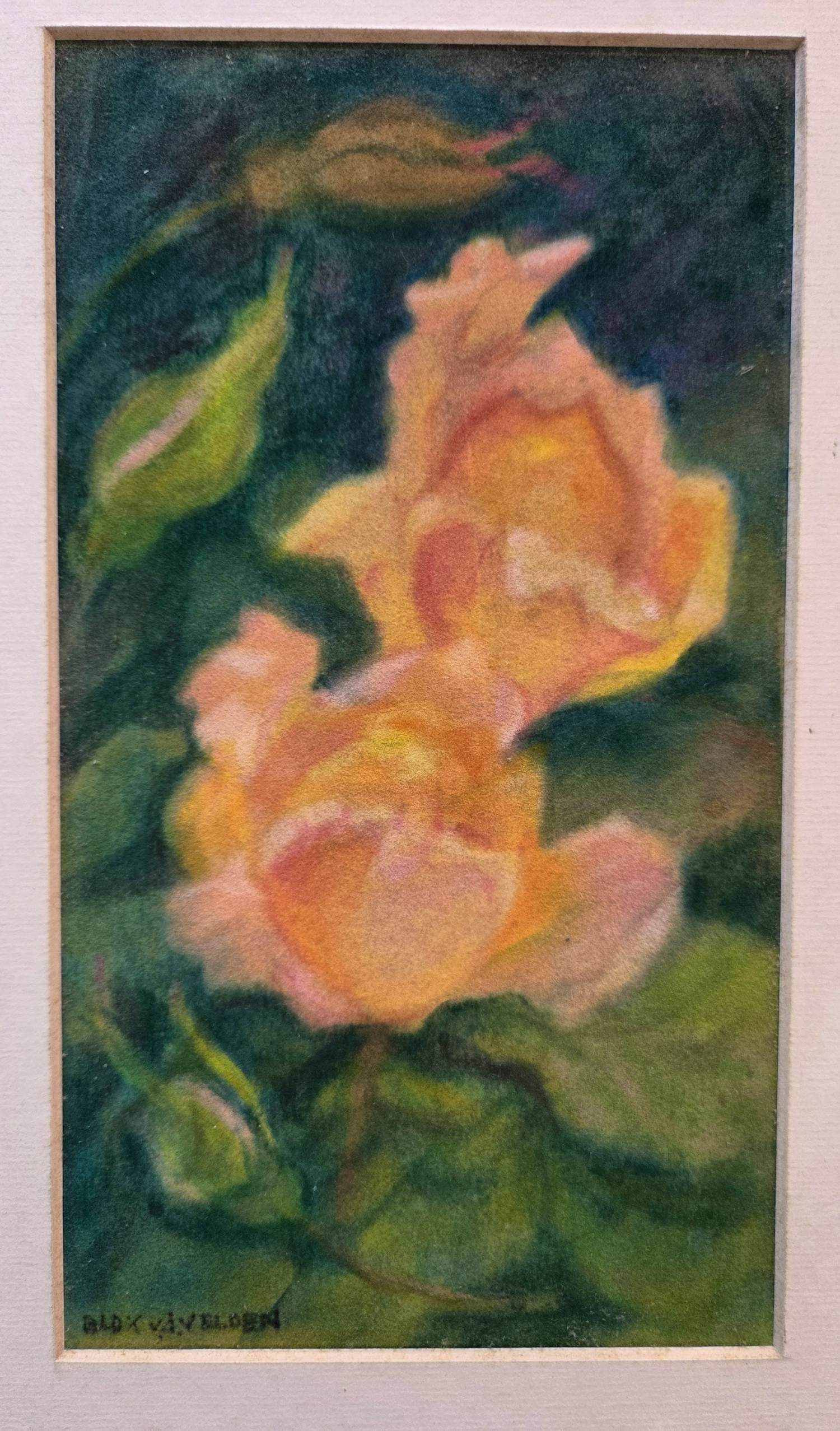 Ad Blok van der Velden - Rozen. Pastelkrijt. kopen? Bied vanaf 69!