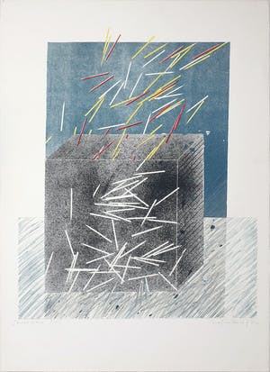 Marijke Verhoef - Litho:'Sticks' kopen? Bied vanaf 1!