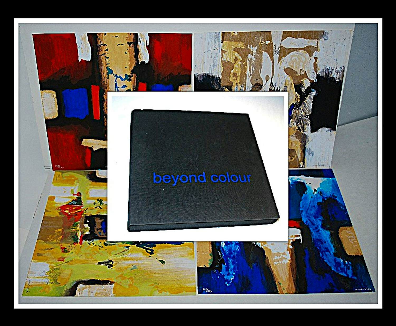 Hans Vanhorck - About Colour: luxe box met 4 zeefdrukken/2 boeken kopen? Bied vanaf 125!