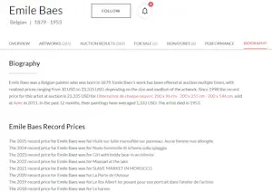 Emile Baes - Vrouwelijk naakt kopen? Bied vanaf 699!