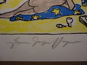 Espen Hagen - Zeefdruk, "Beach ". kopen? Bied vanaf 40!