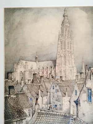 Jan Strube - Oud Breda verkocht voor € 75!