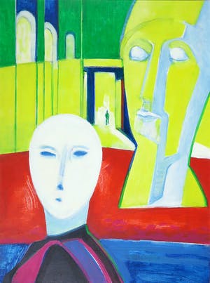 Joe Wols - Acryl op karton, Zonder titel kopen? Bied vanaf 1!