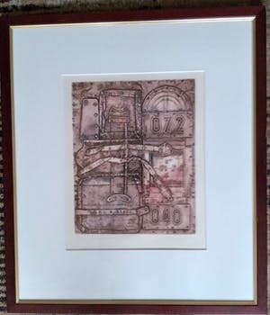 Enric Adsera Riba - prachtige ets uit 1988 kopen? Bied vanaf 1!