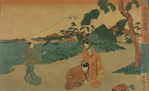 Kunisada Utagawa - Houtdruk, No. 8 (Daihachi) kaufen? Bieten Sie von 50!