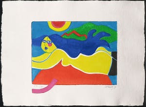 Corneille - Aquagravure op handgeschept papier, Tropique kopen? Bied vanaf 200!