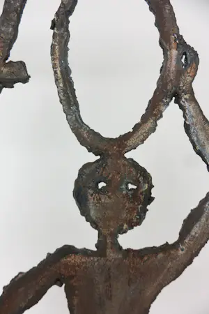 Albrecht Genin - Metalen sculptuur, Figur 70 kopen? Bied vanaf 500!