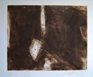 Ger Lataster - grote kleurenets uit 1981 - oplage 30 ex. verkocht voor € 95!