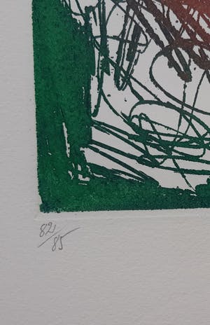 Carl-Henning Pedersen - Ets / Eau Forte " Vivre Oiseau " kopen? Bied vanaf 220!