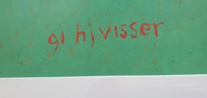 Hendrik Jan Visser - Z.T., Stilleven, unicum en groot ! kopen? Bied vanaf 40!