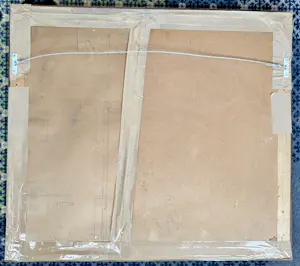 Peter Martinus Dillen - Interieur met tongewelf en figuur bij haard kopen? Bied vanaf 35!