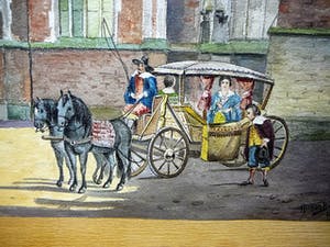 Herman Berendsen - Rijtuig met paarden voor Kerk kopen? Bied vanaf 30!