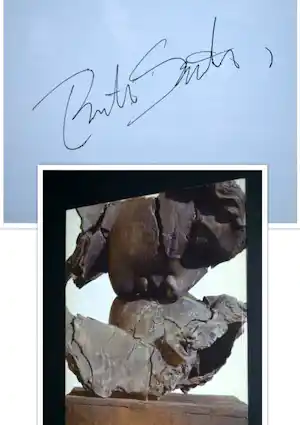 Roberto Santo - gesigneerd boekwerk bronzen plastieken verkauft für € 15!