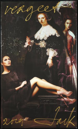 Jack Liemburg - Gemengde techniek op doek, twee-luik Vertrek & Vergeet (Groot) kopen? Bied vanaf 500!