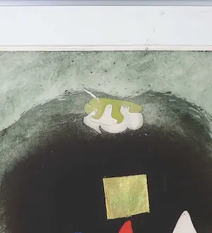 Michel van Overbeeke - Kleurenets, Mountain story I - Ingelijst kopen? Bied vanaf 1!