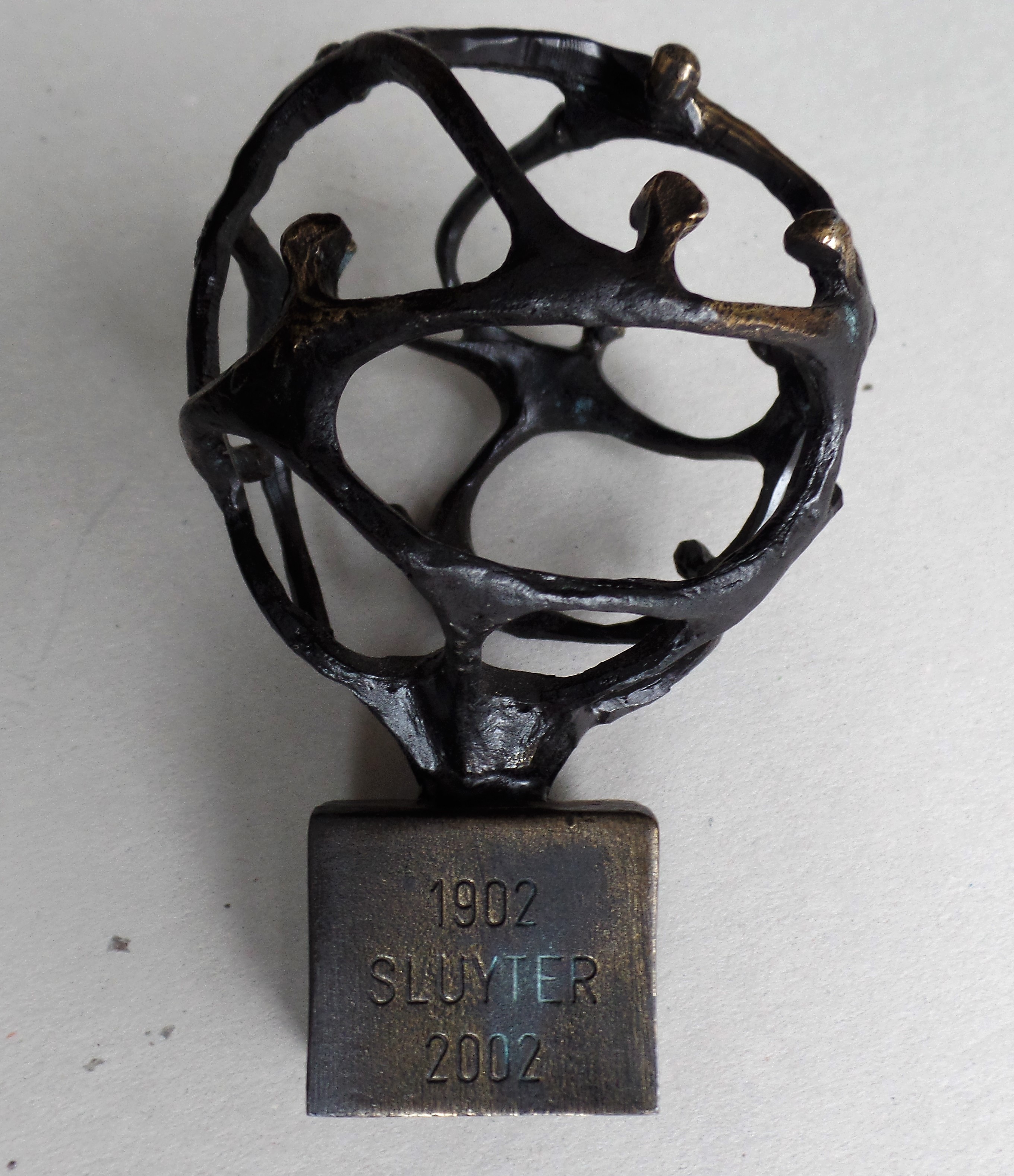 Corry Ammerlaan - Brons - Sluyter 1902-2002  kopen? Bied vanaf 10!