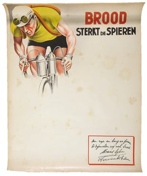 Curiosa - Affiche, Brood sterkt de spieren kopen? Bied vanaf 1!