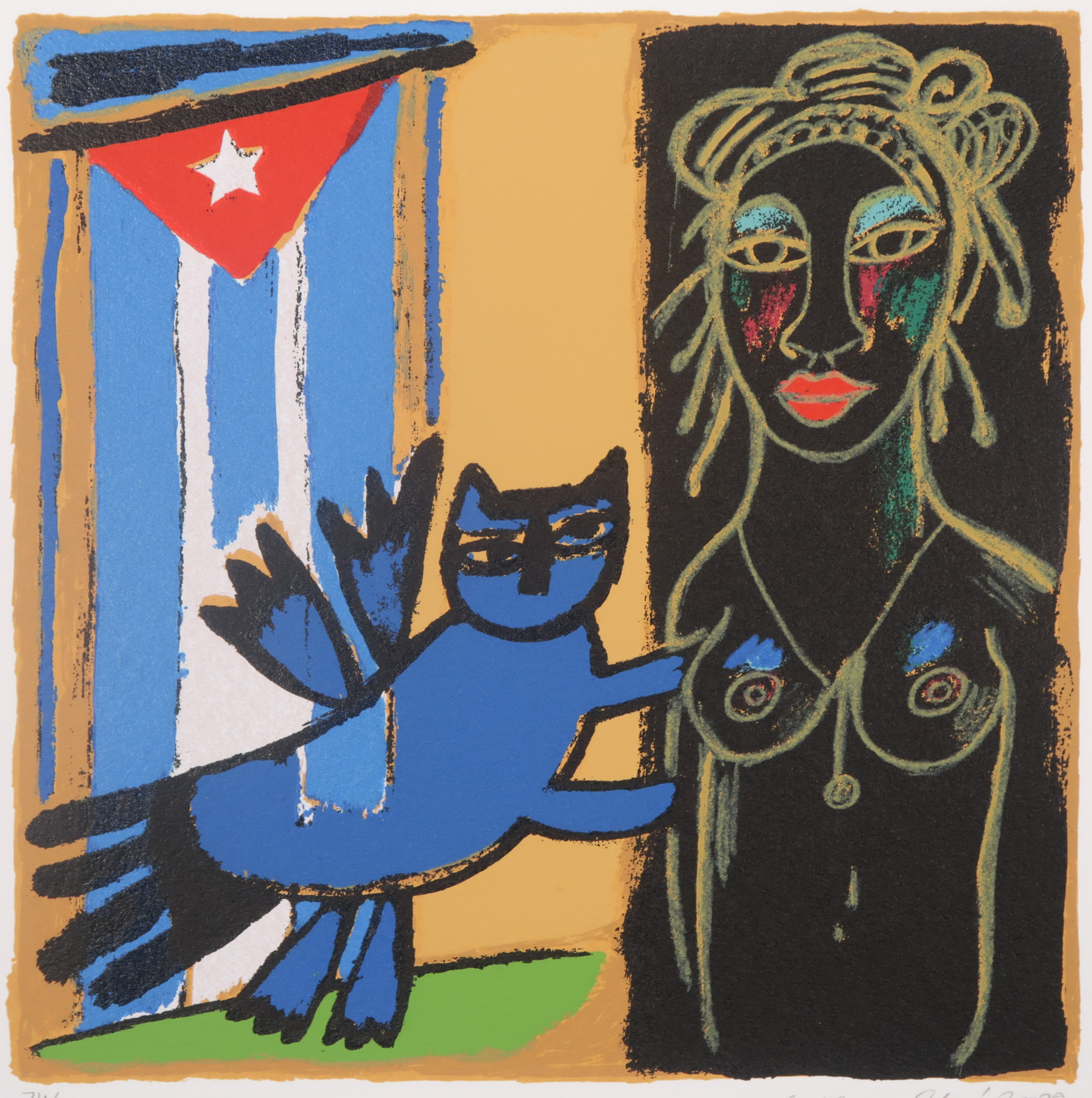 Corneille - Zeefdruk, Memoire de Cuba kopen? Bied vanaf 90!