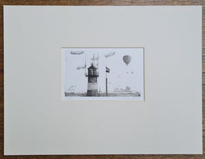 Herman Berserik - 2 etsen: Vuurtoren - Tholen kopen? Bied vanaf 80!