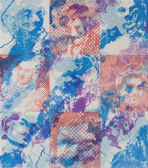 Niet of onleesbaar gesigneerd - (oplage niet zichtbaar) - zeefdruk op papier kopen? Bied vanaf 10!