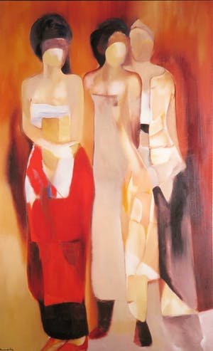 Hans van den Berg - Giclée op doek, Bordeaux (Groot) kopen? Bied vanaf 70!