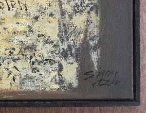 Fred Sieger - C4487, abstracte voorstelling kopen? Bied vanaf 300!