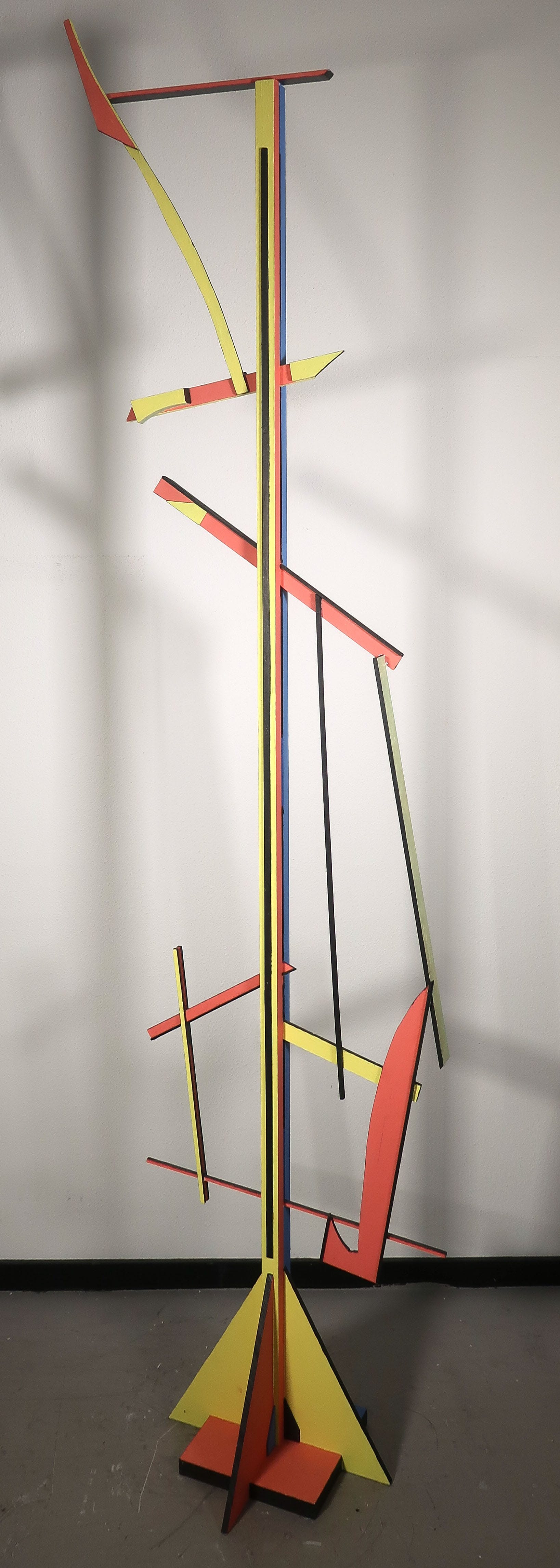 Paul Overhaus - Olieverf op hout, Zonder titel (Zeer groot) verkocht voor € 100!