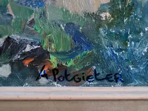 Adam Potgieter - Duinlandschap. kopen? Bied vanaf 80!