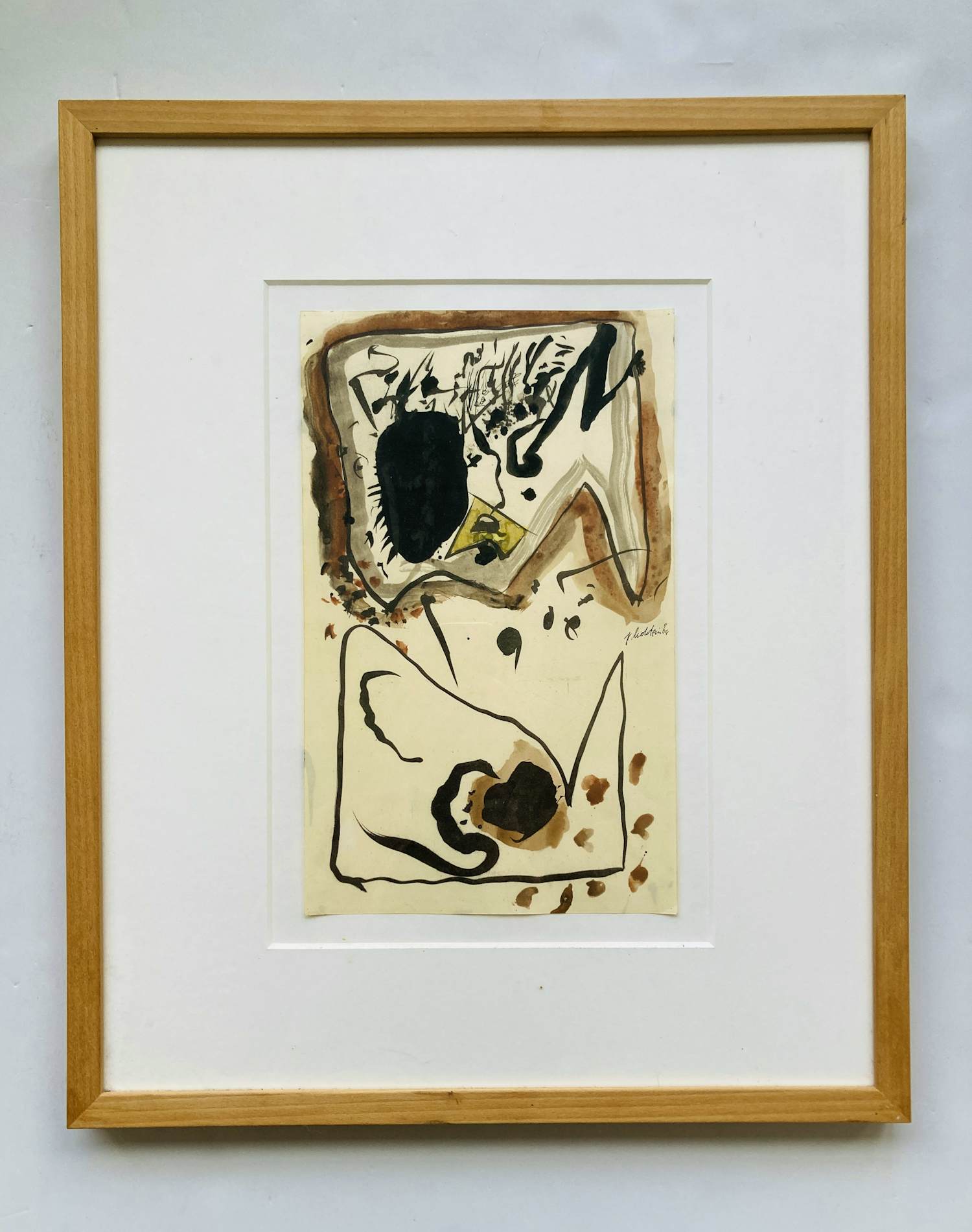 Pieter Holstein - Zonder titel maar met lijst! kopen? Bied vanaf 95!