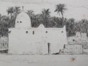 Philip Zilcken - 1910 - Marabout de Sidi-Zarzour (Biskra) kopen? Bied vanaf 25!